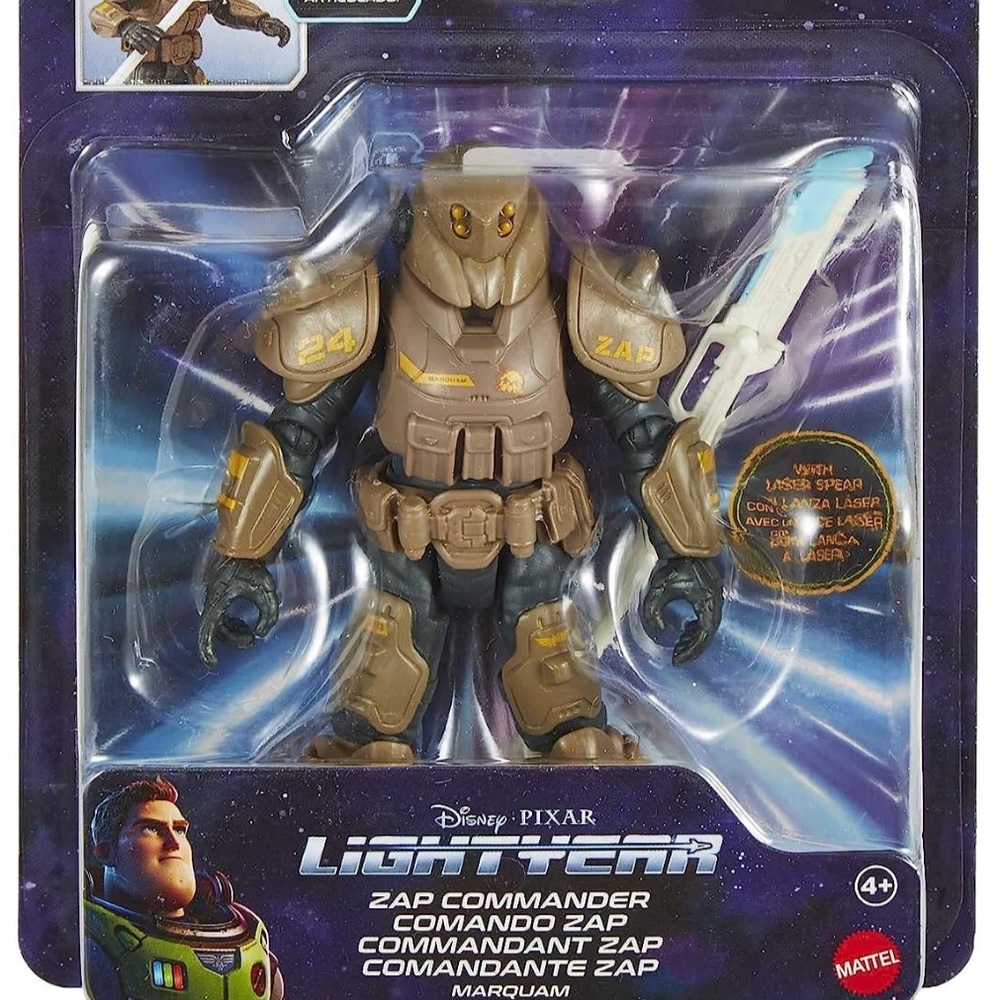 Mattel Lightyear Toys Zap Commander Marquam Action Figure